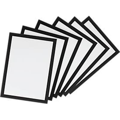 Informatiekader Duraframe - A3 formaat - zwart - 6 stuks