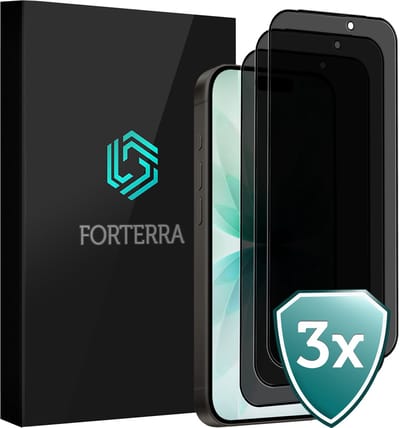 Screenprotector 3 Stuks - Geschikt voor Apple iPhone 17 - Privacy Filter - Beschermglas - Gehard Glas - Tempered Glass - Screen Protector