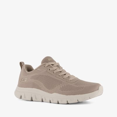 Skechers BOBS Sport B Lite dames sneakers beige - Maat 38 - Extra comfort - Memory Foam