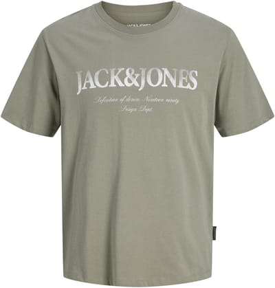 JACK&JONES - JJDEVIN DAYTONA PRINT TEE SS CREW LN - Heren - T-shirts