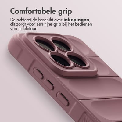 imoshion Hoesje - Geschikt voor Xiaomi 15 - EasyGrip Backcover - Paars