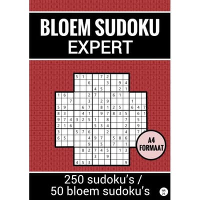 Bloem Sudoku - Expert - 250 Sudoku's / 50 Bloem Sudoku's - Nr. 29 - Sudoku Puzzelboeken