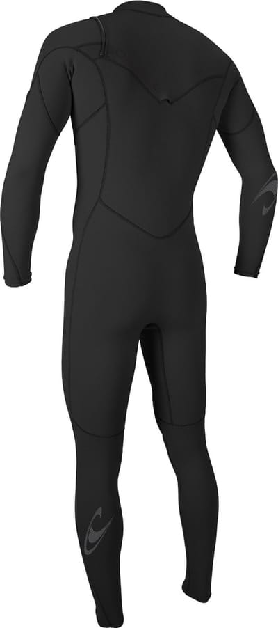 2026 O'Neill Heren Hammer 3/2mm Borst Ritssluiting Wetsuit - Blac
