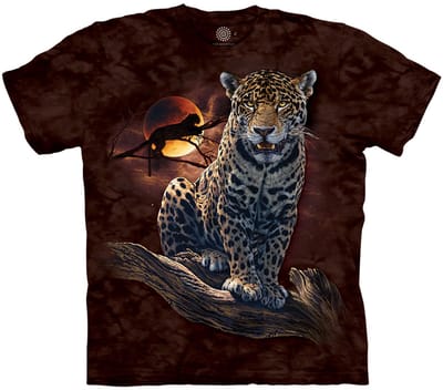 T-shirt Blood Moon Leopard S