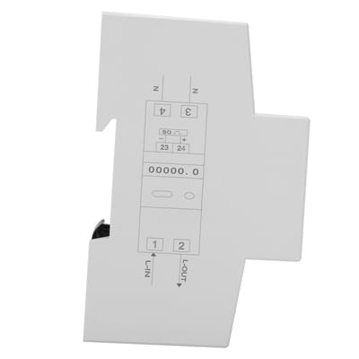 XTM35S 220V Digitaal 2P DIN-rail Elektriciteitsmeter Elektronische kWh-meter