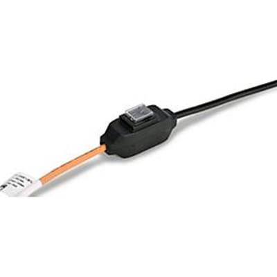 tussenschakelaar voor CEMO elektrische pompen CENTRI SP30, 16A /250V, 2-polig, kunststof zwart