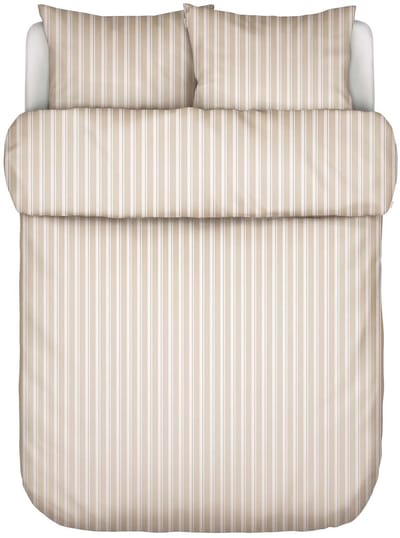 Marc O'Polo Steffe Dekbedovertrek Dark Sand - Tweepersoons – 200x200/220 cm