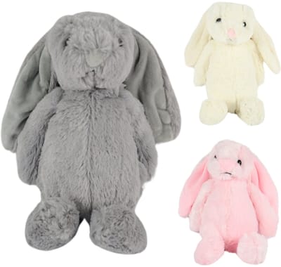Knuffel konijn 27 cm - Prijs per stuk - Verschillend uitgeleverd