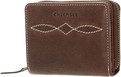 CHIEMSEE Leren Portemonnee Leather Wallet Brown Bruine