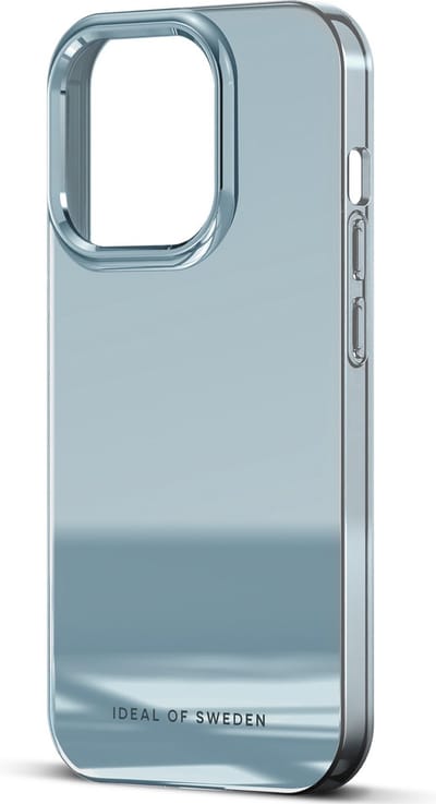 iDeal of Sweden Mirror Case geschikt voor Apple iPhone 15 Pro - Sky Blue