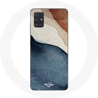 Samsung Galaxy A51 hoesje Abstracte textuurachtergrond