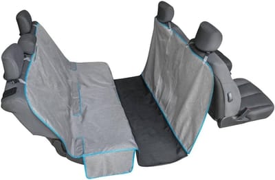 Waterdichte Hangmat voor Honden, Antislip Bescherming voor Achterbank, 140x236 cm, Grijs