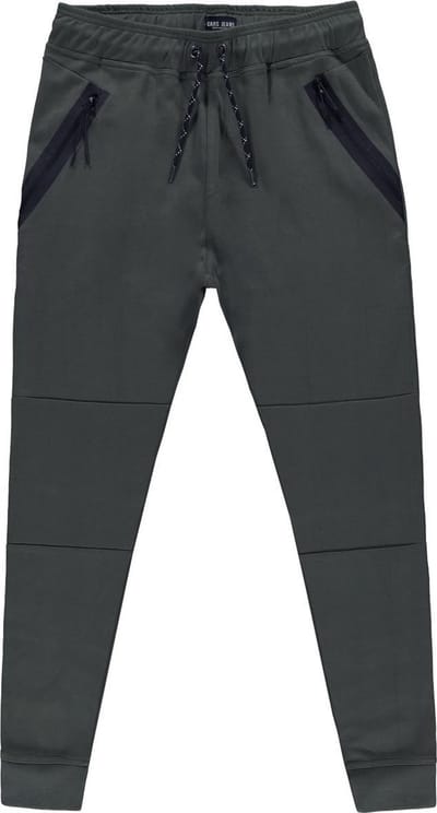 Cars groene heren broek   Relaxed Fit   Ritszakken   Elastische boord   Regular waist Groen XXXL