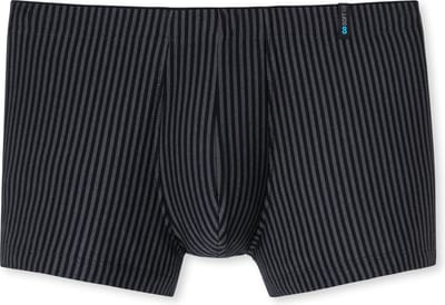 Schiesser Long Life Soft Supermini Heren Onderbroek - blauw zwart