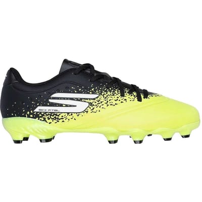 Skechers Stevige voetbalschoenen voor volwassenen (Geel/zwart)