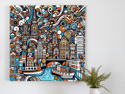 Kunstprint | Wanddecoratie | Canvas | 100 × 100 cm