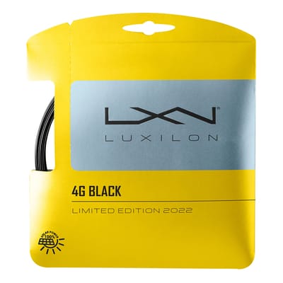 Luxilon 4G Set Snaren 12,2m-Zwart