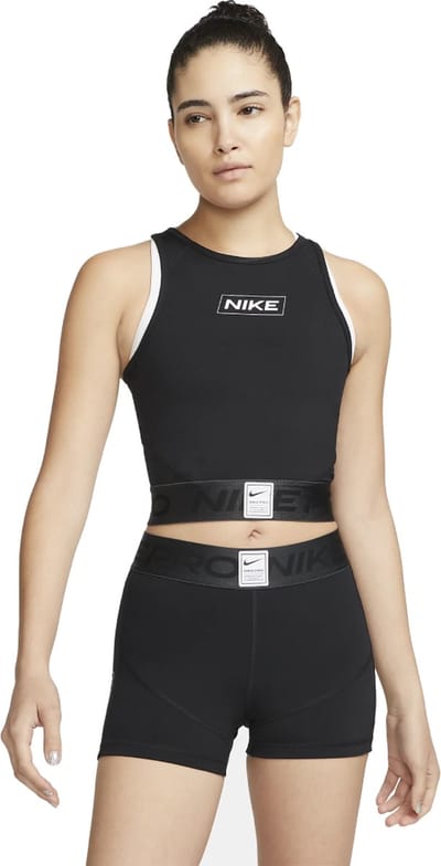 Nike Training Pro Singlet dames Zwart XL/42