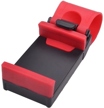 Universele Mobiele Telefoon Stand Holder Bevestigingsknop van de Klem van de Auto op het Stalen Ringwiel van de Auto voor iPhone 6 Plus