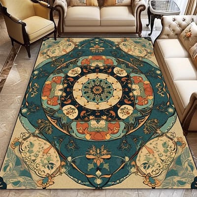 Bohemia Kleden Woonkamer Decoratie Slaapkamer Deluxe Antislip Vloermatten Groot Oppervlak Tapijt Loungekleed Perzisch Tapijt Wasbaar 80*160cm