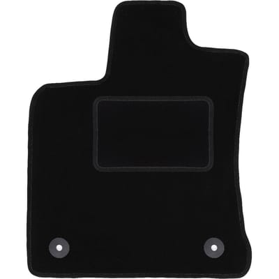 Bestuurdersmat zwart voor: Nissan Qashqai J10 I crossover (2006-2013)