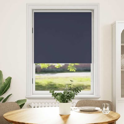 vidaXL - Rolgordijn - verduisterend - 104,4 - x - 175 - cm - stofbreedte - 100 - cm - marine