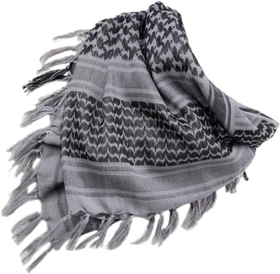 Dames Sjaal - Hoofddoek Heren - Bescherming Tegen Zon - Ademend Katoen - 110x110cm - Groen