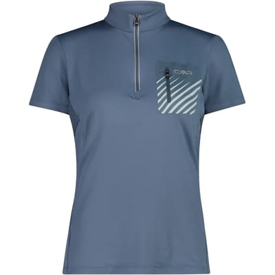 T-shirt ½ zip met zak voor dames CMP