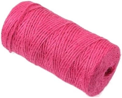 Tuintouw Jute - Ambachtelijk Touw Koord - Plantenondersteuning Tuin - Weerbestendig Materiaal - 100 meter - Roos
