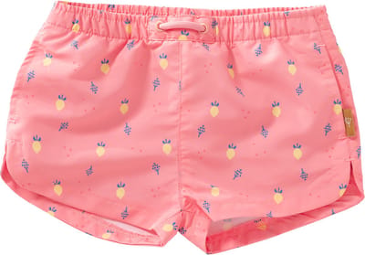 Fresk UV Zwembroek voor Meisjes 110 - Sneldrogende Zwemkleding - UV-bescherming UPF 50 - Zwemshort Kinderen - Roze - Summer Fruit