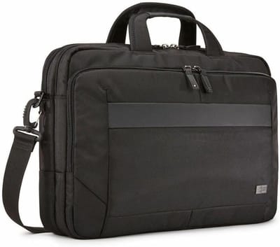 Laptoptas - Aktetas Notebook - Zakelijk Gebruik - Schokabsorberende Bescherming - 41.9 x 32 cm - Zwart