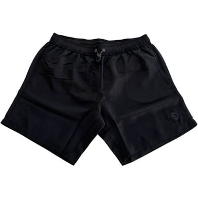 Trussardi Beachwear Zwarte Polyester Heren Zwemshort