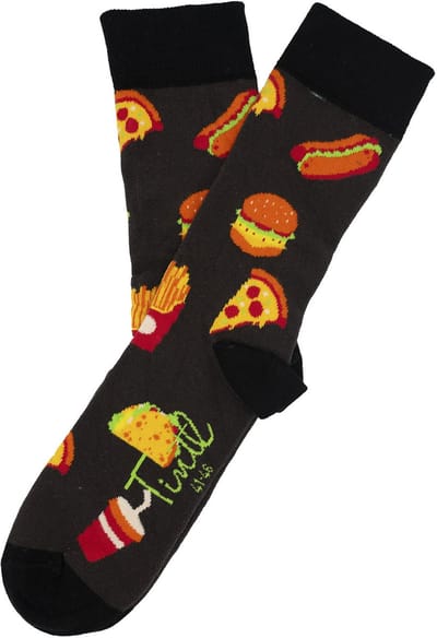 Tintl socks unisex sokken | Food - Fastfood (maat 36-40)