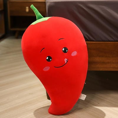 30CM Cartoon Lachende Wortel Chili Maïs Pluche Speelgoed Schattige Simulatie Groenten Kussen Poppen Gevuld Zacht Speelgoed voor Kinderen Meisje Cadeau 30cm