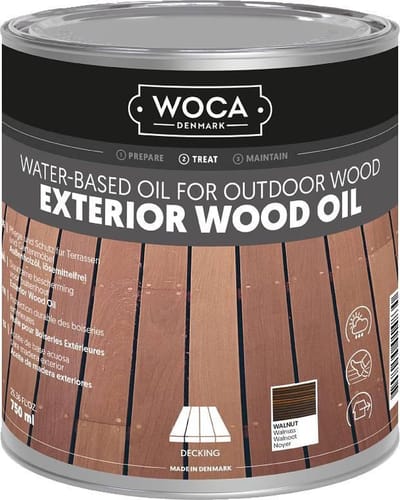 WOCA Exterior Wood Oil WALNOOT - 750 ml