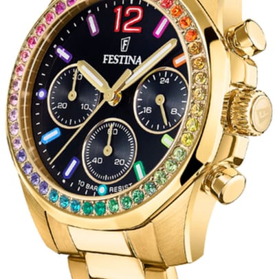 Festina Boyfriend Rainbow Chrono F20609/3 vrouwen horloge