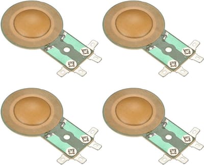 Set van 4 Tweeter Spreekspoelen met Harsmembraan 25,5 mm 8 Ohm voor Hoogwaardig Geluid
