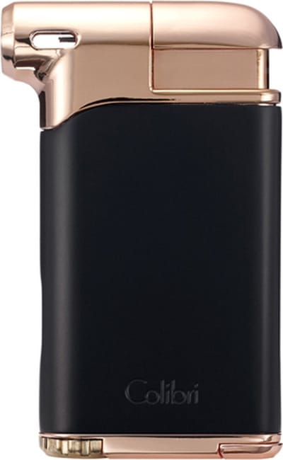 Colibri pijpaansteker PIPE PACIFIC zwart rosé