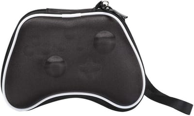 Allecto - Eva Hardcase reistas - Draagbare opbergtas - Schokbestendig - Zwart - Opbergtas voor Xbox One - Beschermhoes voor gamepad - Geschikt voor...