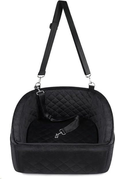 Honden autostoel - Reisnest puppy - Veilig reizen - Dubbele bescherming - 41x27x27 cm - Enkele Attribuut