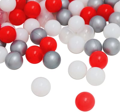 200 Kleurrijke Ballen voor Ballenbad - 5,5cm Ballenbak Ballen voor Kinderen - Baby Ballen Speelballen Plastic Ballen voor Speeltent Ballenbad Pool Ballenbak Tent Springkussen Trampoline