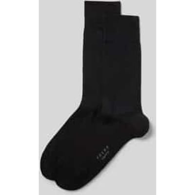 FALKE Happy 2-Pack eenkleurig katoen multipack sokken heren grijs - maat 39-42