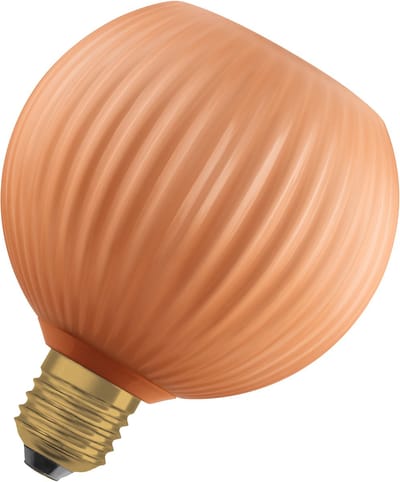 Osram E27 LED Globelamp | 3.5W Oranje 220V/240V 827 300Lm | 100° Ø125mm