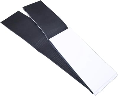 Allecto - Universele Licentieplaat Houder - Zelfklevend en Weerbestendig - Frameloos ontwerp - 52x11cm - Nummerplaat houder - Ideaal voor auto's en...