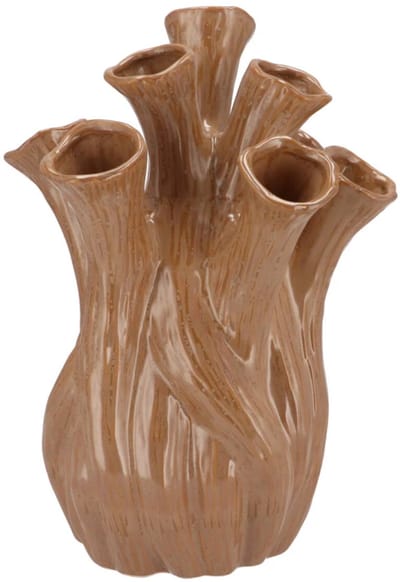 Daan Kromhout - Vaas - Bloemenvaas - Milou - Scottish - Organic - Sand - Keramiek - 22x29cm