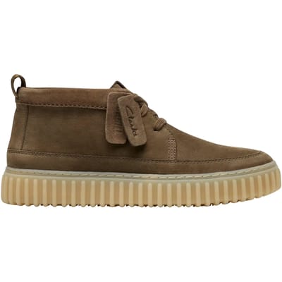 Clarks Torhill Lace Hi Veterschoenen - Heren - Khaki - Maat 41