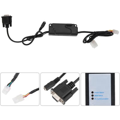 MDb rS232 MDB Betalingsapparaat naar PC RS232 Converter voor MDB Muntvalidator black