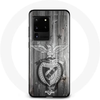 Samsung Galaxy S20 Ultra hoesje slb benfica grijze achtergrond