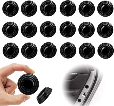 20 Stuks Universele Schokdempers Seals, Geluidsdempers en Deurrubbers voor Auto's - Bescherming en Demping voor Autodeuren en Bumpers