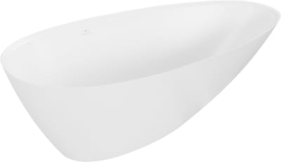 Mexen Milano vrijstaande badkuip van composiet 150 x 82 , wit mat - 57301508500